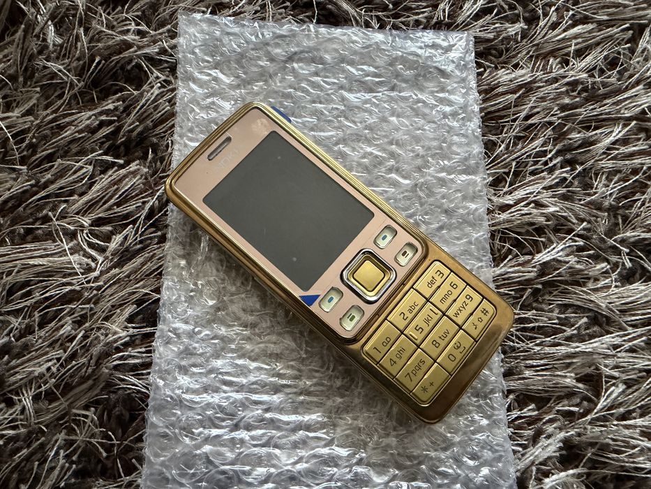 Nokia 6300 gold! Ca si nou! Acumulator nou! De colectie!
