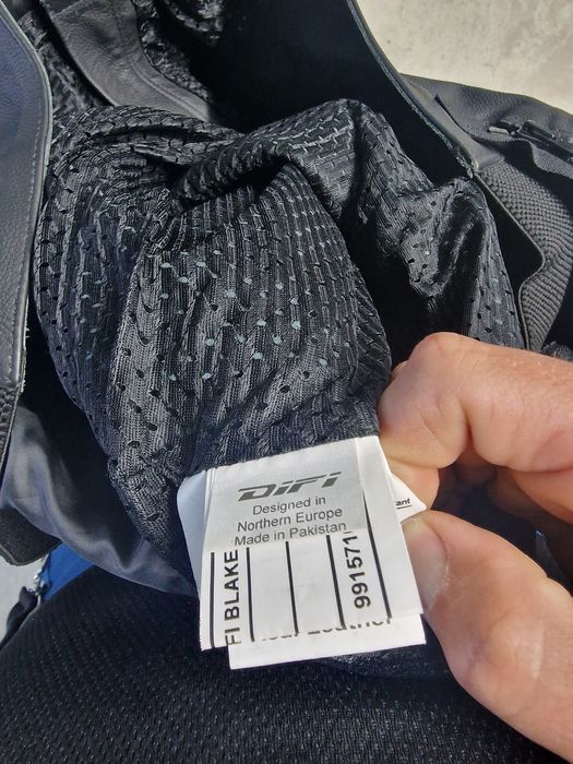 Кожен мото панталон DIFY