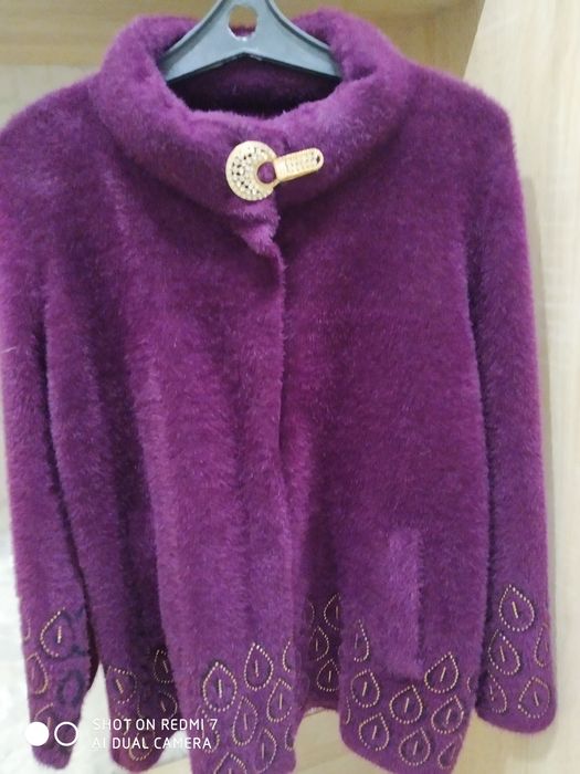 Женская одежда ,кардиган для женщин,размер 48-50,рукава 3четверти, фио