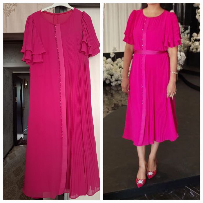 Shifoniy plate,  fransuzkiy dlina