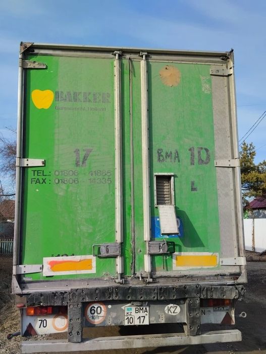 Фура с прицепом реф