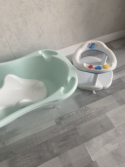 Детская ванночка , в подарок горка