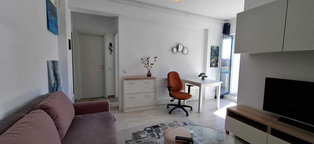 Apartament 2 cam. mobilat modern, loc parcare, Pădurea Roșu – Chiajna