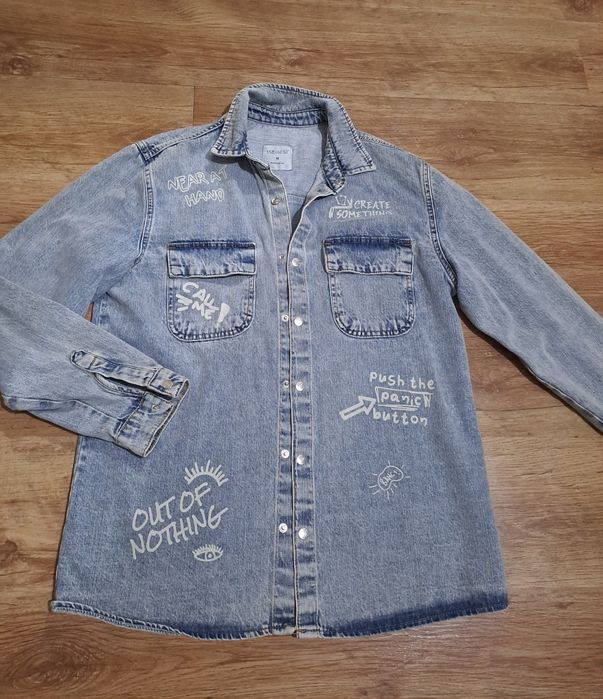 Мъжко дънково яке ,М размер .