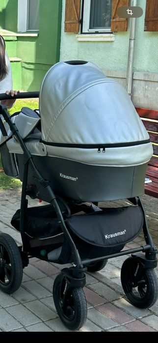 Carucior Krausman 3 in 1 complet, foarte bine intretinut