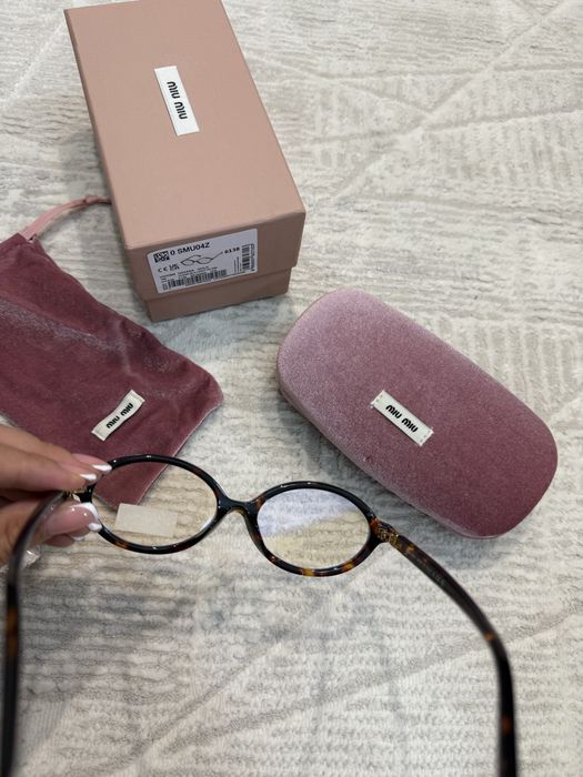 Очки Miu Miu 2025 прозрачные