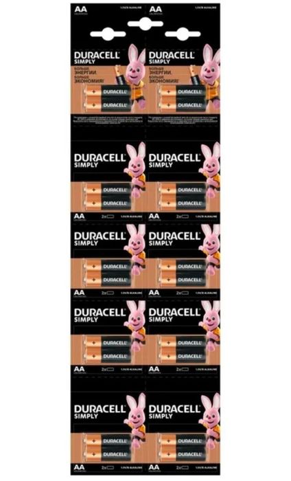 Батарейки Duracell оригинал