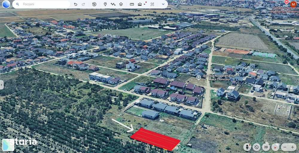 Teren Intravilan Focsani (Dedeman - Livada)