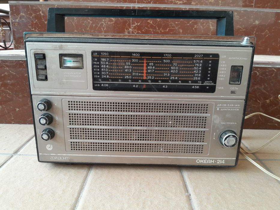 “Okean-214” vintage radio