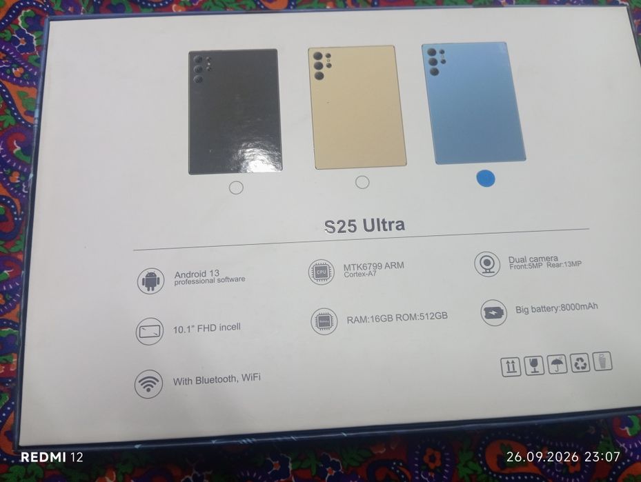 OZCT S25 ultra планшет