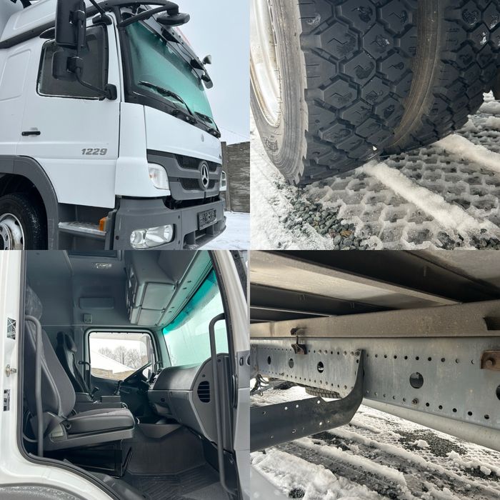 Mercedes Atego 1229L Eruro 5! Duba 7,4m Lift,Klima, Perne, Recent Adus