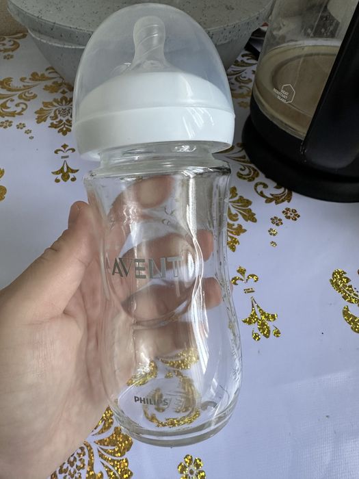 Бутылочка авент стекло