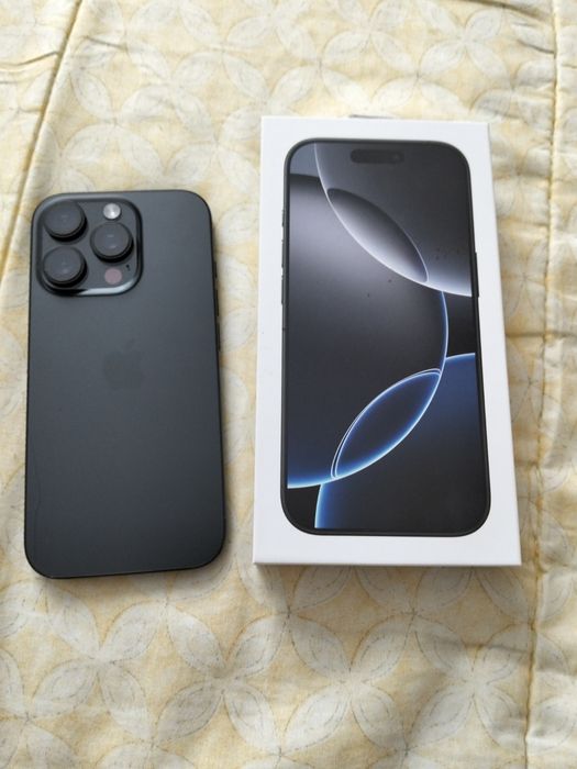 Iphone 16 pro black
