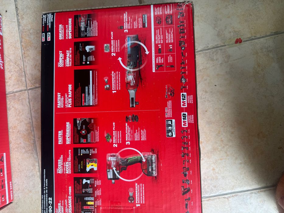 Гайковърт МИЛУОКИ Impact wrench MILWAUKEE 1/2