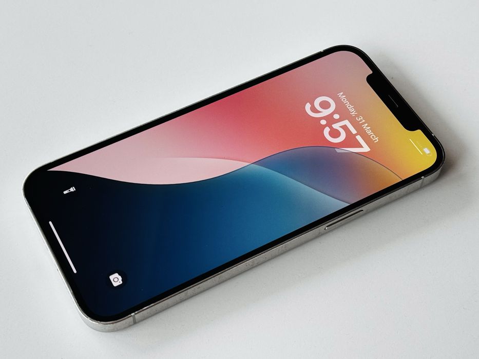 Iphone 12 Pro Max 256GB Silver 100% Батерия! Гаранция 6 месеца