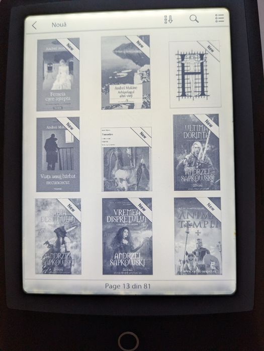 EBook Reader Cybook Odyssey, HD FrontLight 700 carti best sellers