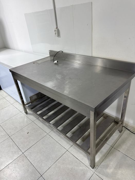 Нержавейка стол 2 ой ишлатилган стол ва мойка турецкий.