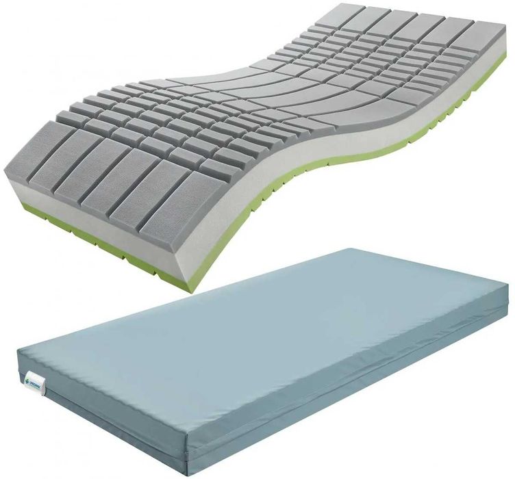 Pat medical electric (pentru îngrijire acasă) + Saltea antiescare (cu husă)