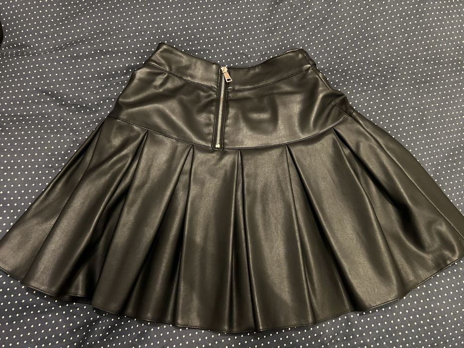 Fusta piele ecologica River Island marime XS-S