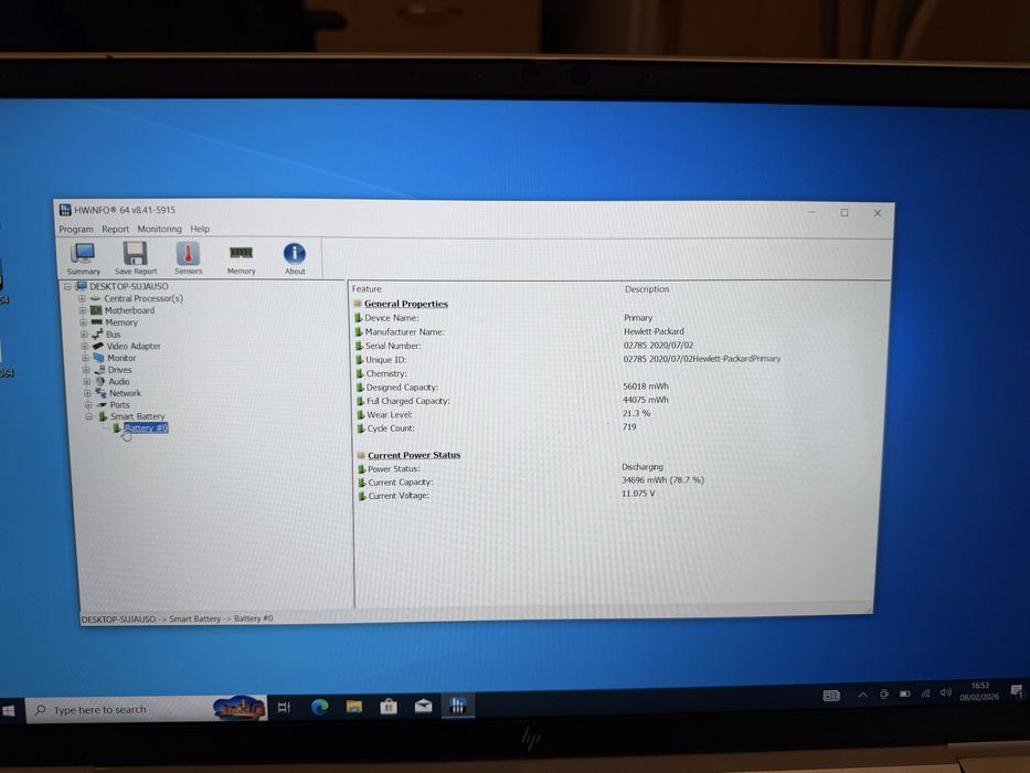 Vand Laptop HP Elitebook 850 G7 model cu touchscreen
