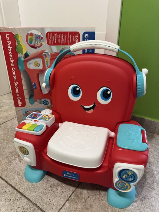 Jucarie muzicala, Scaun cu activitati(italiana),Clementoni NOU