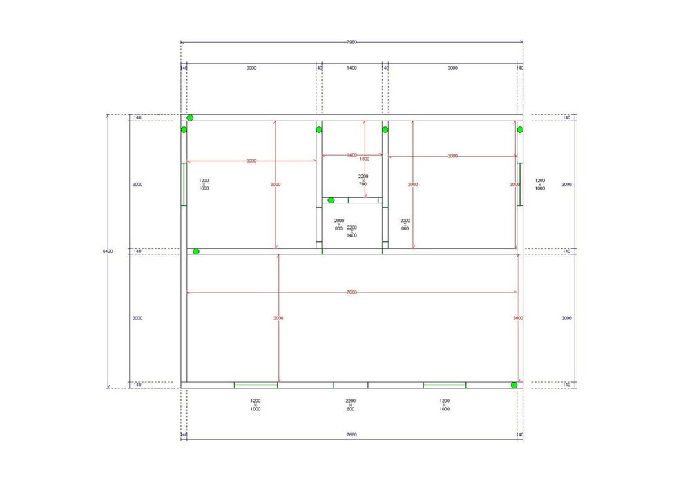 КРЕДИТ- Бунгала, Къщи, Сглобяеми къщи, Преместваеми 51м2- с две спални