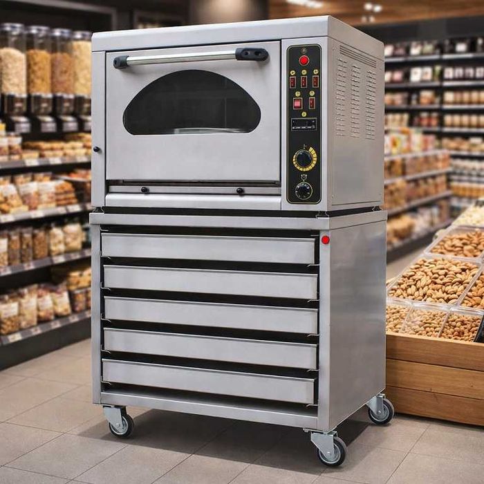 Utilaj profesional pentru prăjit nuci alune migdale fistic–24 kg/ora