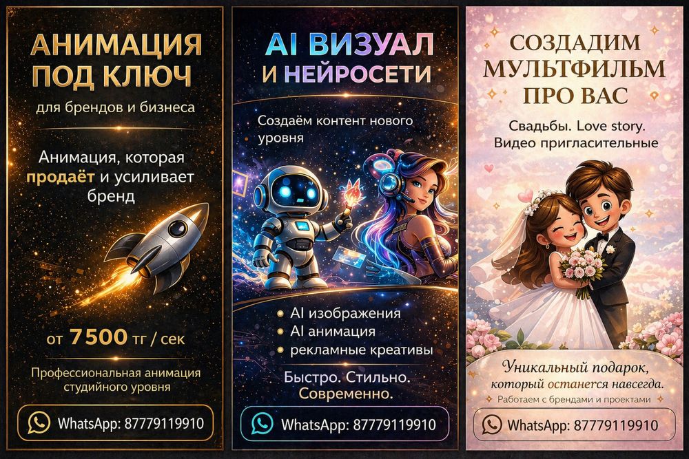 2d/3d Анимация, ai анимация, AI video, love story