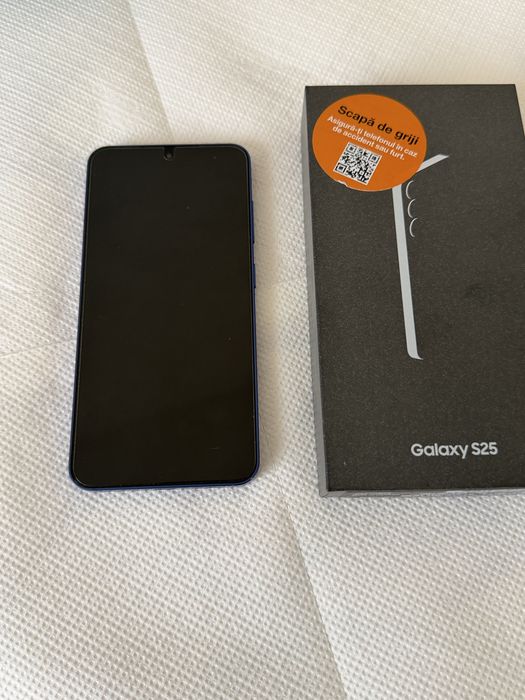 Samsung s25 navy 128 gb 100%
