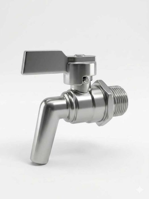 Butoi INOX 250 L cu capac fix si garnitura, cadou robinet din INOX