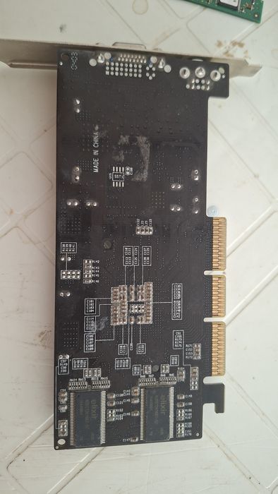 Видео карта Это дискретная видеокарта NVIDIA GeForce 4 MX 440-8X (на б