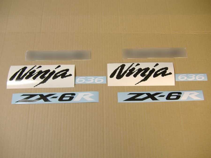 Стикери Kawasaki ZX-6R Ninja 2005-2006 кавазаки 636 зх6р лепенки zx6r