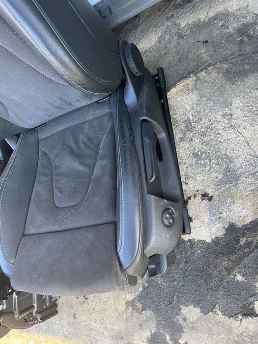 Кожен рекаро салон алкантара за Audi A5 8T Cabrio Кабрио номер 18