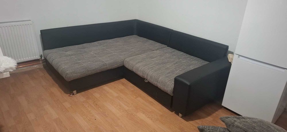 Coltar/Pat Matrimonial stare ca nou 190x220