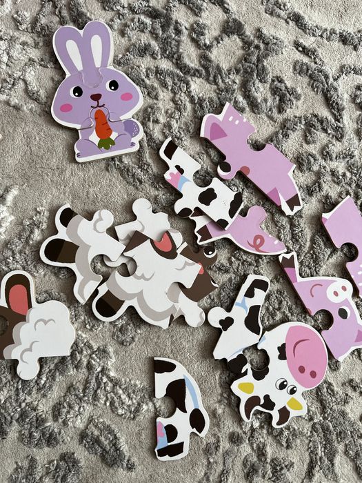 Продам пазлы детские +3