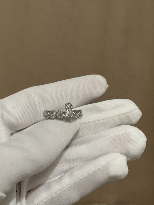 Vivienne WestWood Inel Crystal ajustabil