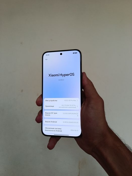Poco x8 pro max sotiladi xolati ideal xotira 12/256