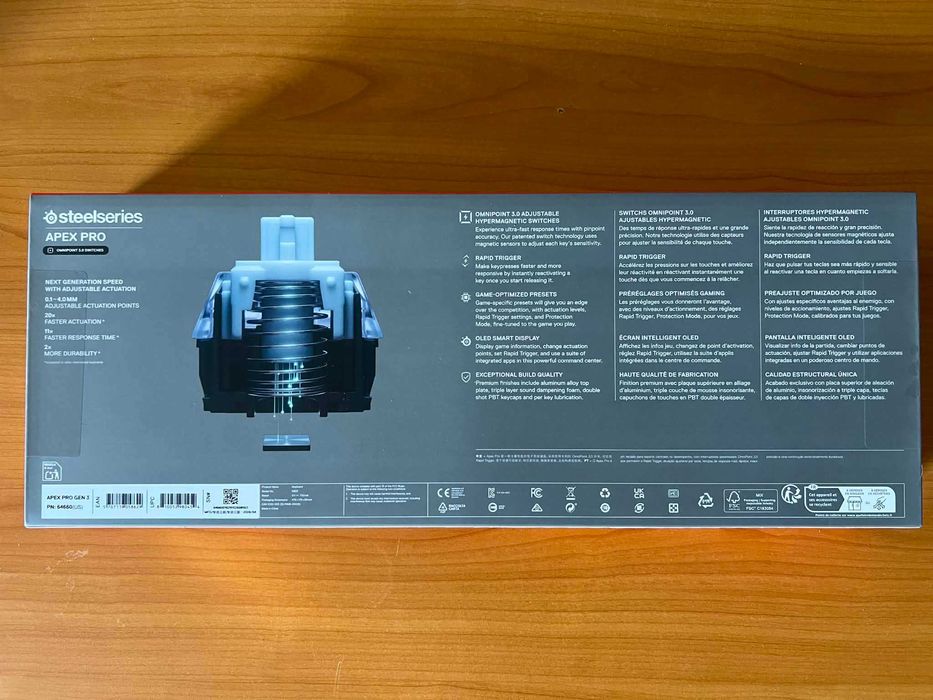 Геймърска клавиатура Apex Pro Gen 3