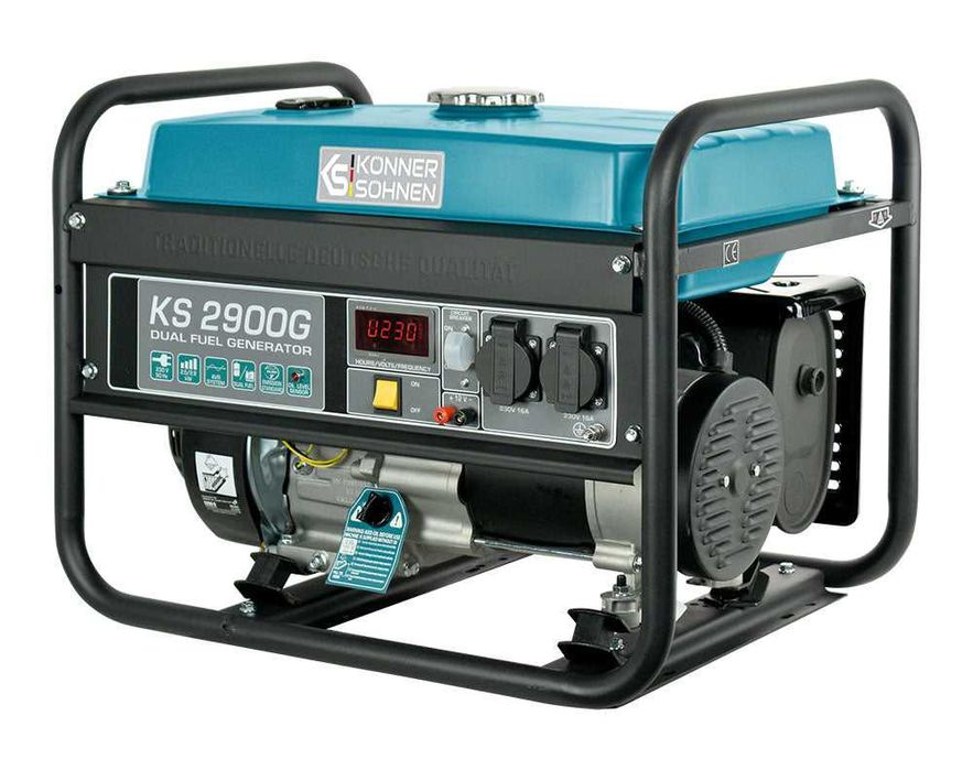 Generator Curent pe Gaz/Benzina Könner & Söhnen KS 2900G, Putere 2.9kW
