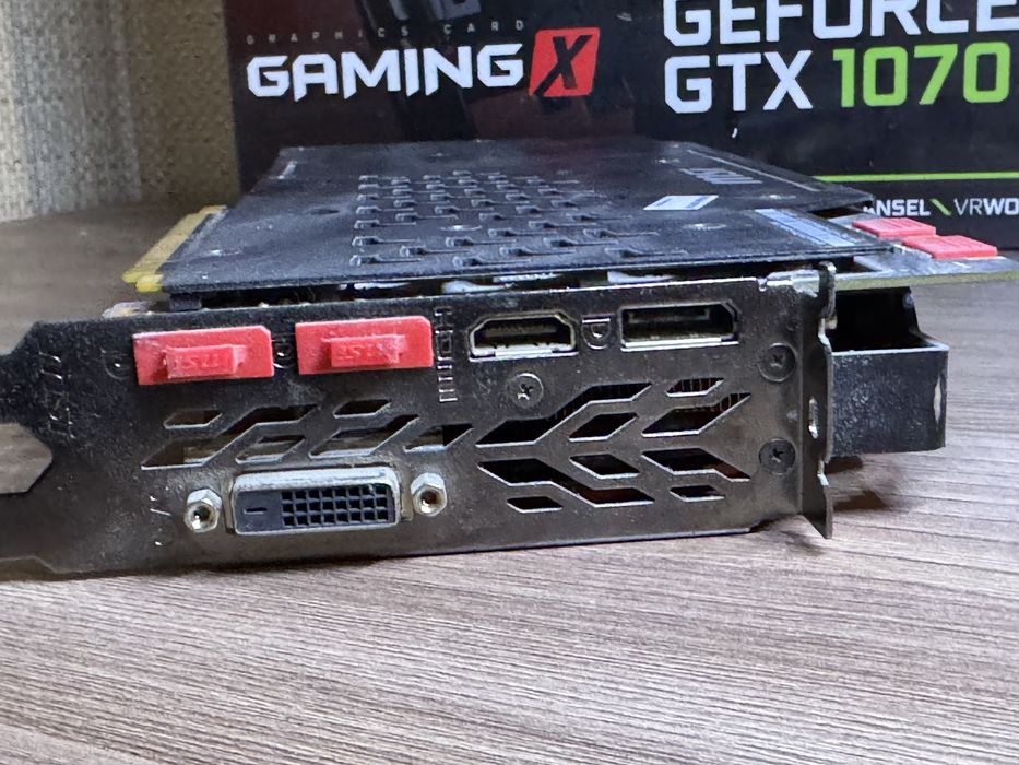 Gtx 1070 MSI 8гб