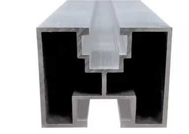 Profil Aluminiu 40x40 mm pentru panouri fotovoltaice , lungime 2,4m