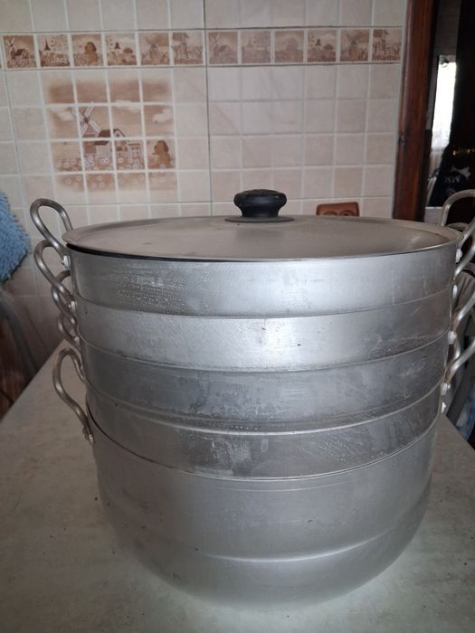 Мантница новая алюминиевая.