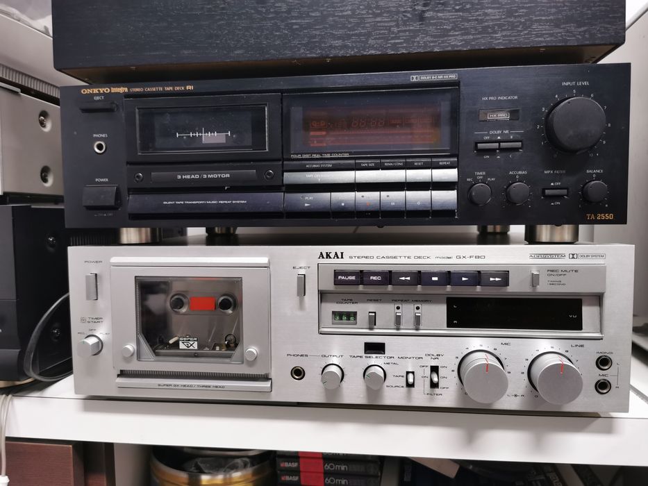 Deck Onkyo Akai GX Sony