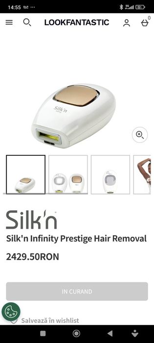 Aparat epilare definitiva Silk'n Infinity