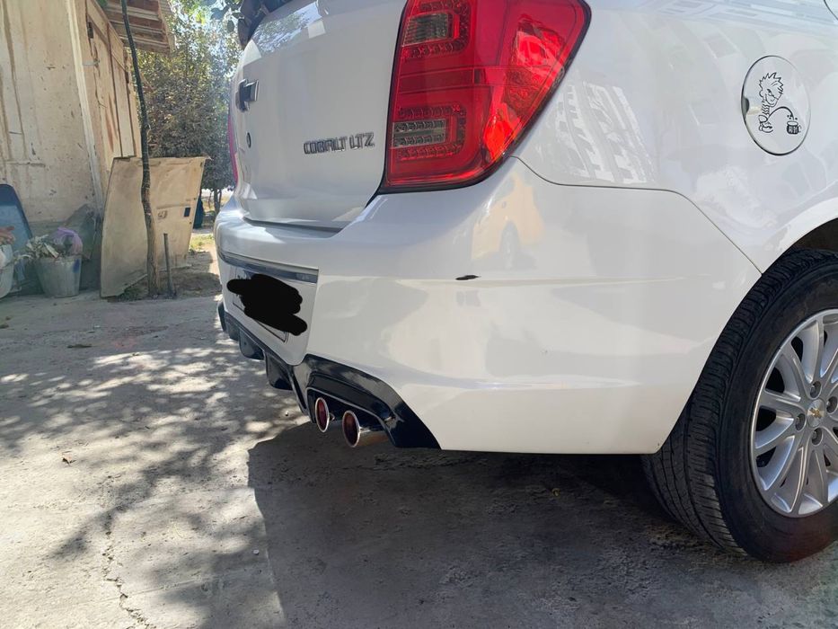 Cobalt глушител + бамфер