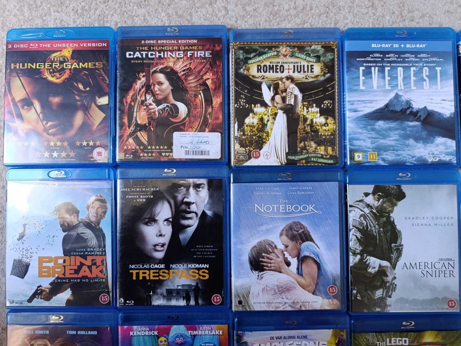 Filme noi originale Blu-ray noi,titluri fara romana