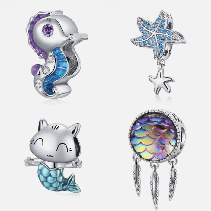 Продаются новые Шармы серебро 925 пробы