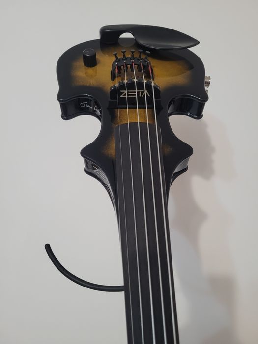 Vioara Zeta 5 corzi JLP placa originala