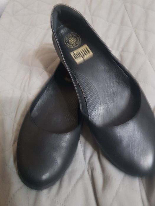 Нови Балеринки естествена кожа Fitflop