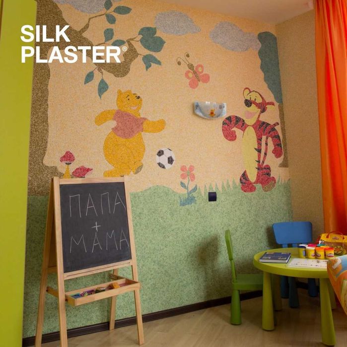 Suyuq oboylar "Silk plaster"